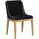 Sorrento Natural / Arashi Black Outdoor Dining Chair